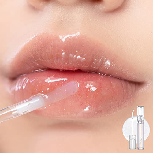 [rom&nd] Glasting Water Gloss 2 colors No. 00 METEOR TRACK | Syrupy gloss|Glossy Finish| Long-lasting| moisturizing| Highlighting| Natural-beauty | Gloss for Daily Use|K-beauty | 4.5g/0.16oz