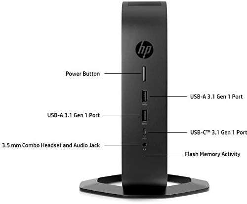 HP t740 Thin Client - AMD Ryzen V1756B Quad-core (4 Core) 3.25 GHz