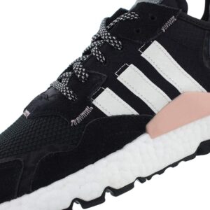 adidas Originals Nite Jogger Womens Shoes Size 9, Color: Black/Pink/White-Black