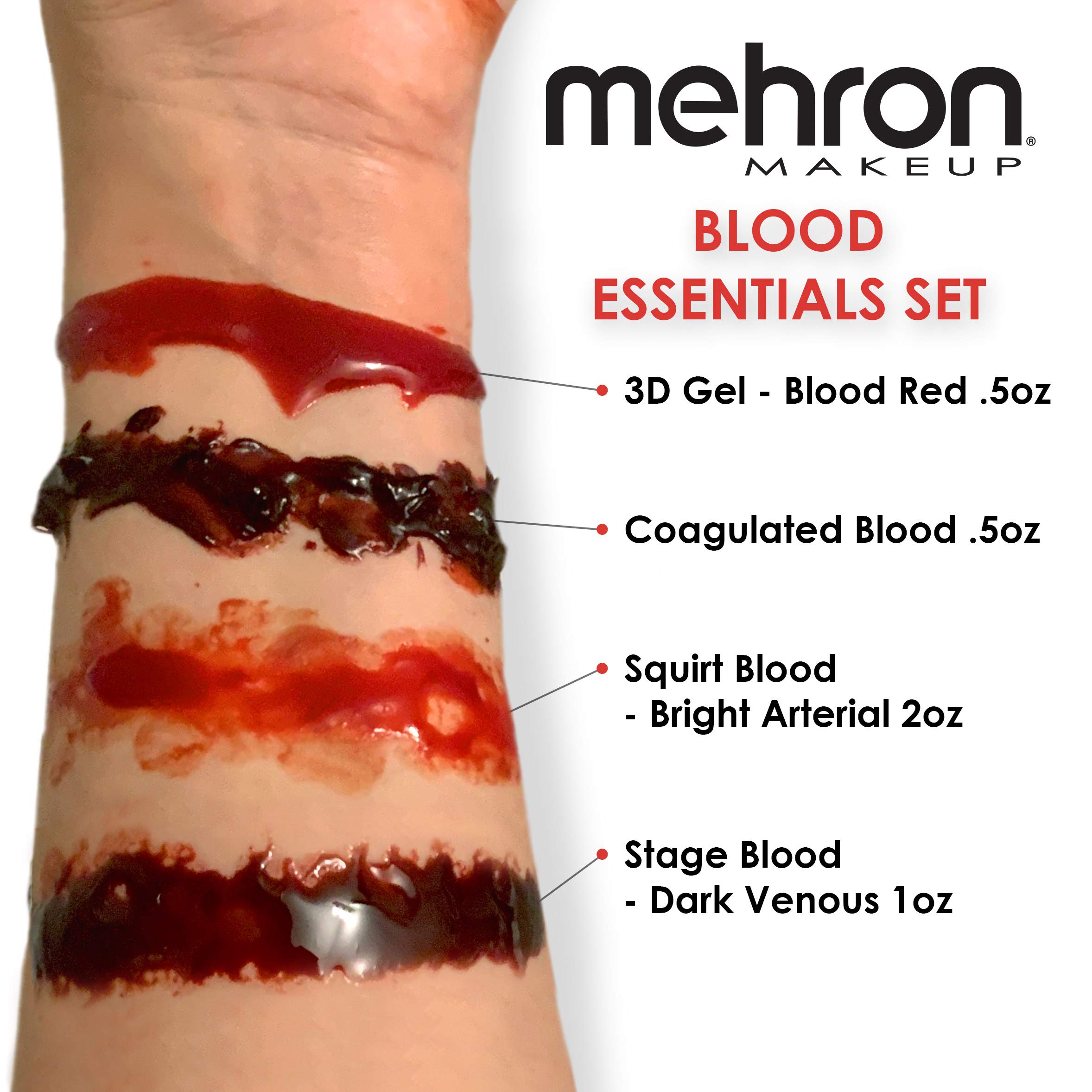 Mehron Makeup Fake Blood Essentials Set