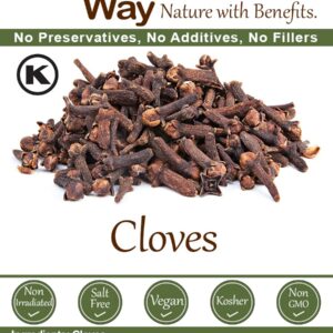 The Spice Way Cloves - whole (4 oz)| clove spice, for many savory dishes and even tea
