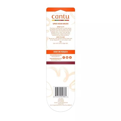 Cantu Hair Accessories Updo Natural Bristle Brush