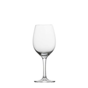 schott zwiesel tritan crystal glass banquet stemware collection all purpose red or white wine glass, 10.1 ounce, set of 6, 0002.121593