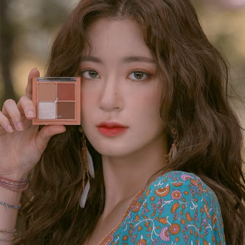 rom&nd] Better Than Eyes 6 colors | Basics Eyeshadow Palette|Velvety Texture| long-lasting makeup| Galaxy pearl glitter| MLBB| Daily Use| K-beauty |without crease 6g/0.21oz No. M01 DRY APPLE BLOSSOM