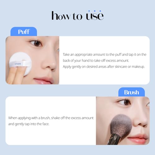 ETUDE Sebum Soak Pact | Facial Oil Control and Soft Skin with this Mineral Powder that Absorbs Sebum for a Matte Face | K-beauty