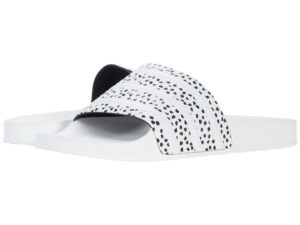 adidas adilette footwear white/core black/footwear white 7 b (m)