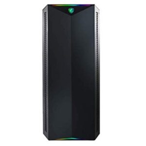 MSI Aegis RS-002US Gaming Desktop, Intel Core i7-9700 3.0GHz 8-Core, 16GB DDR4, 1TB PCIe SSD, NVIDIA GeForce RTX 2060 Super 8GB, 802.11ax, Win10Home (Renewed)