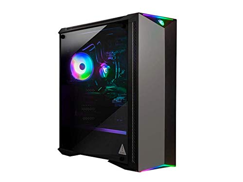 MSI Aegis RS-002US Gaming Desktop, Intel Core i7-9700 3.0GHz 8-Core, 16GB DDR4, 1TB PCIe SSD, NVIDIA GeForce RTX 2060 Super 8GB, 802.11ax, Win10Home (Renewed)