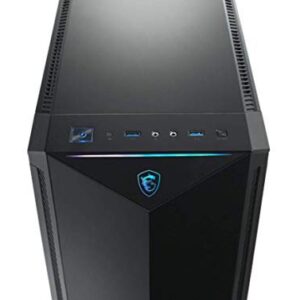 MSI Aegis RS-002US Gaming Desktop, Intel Core i7-9700 3.0GHz 8-Core, 16GB DDR4, 1TB PCIe SSD, NVIDIA GeForce RTX 2060 Super 8GB, 802.11ax, Win10Home (Renewed)