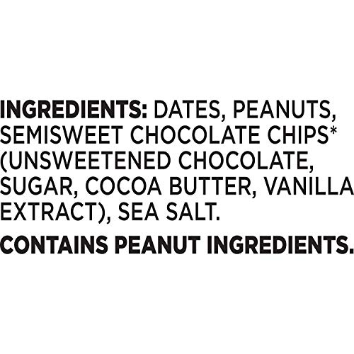 Larabar Peanut Butter Chocolate Chip Mini Bars, Gluten Free Vegan, 20 ct