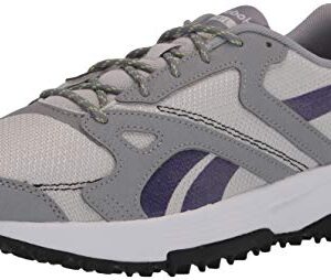 Reebok women's Lavante Terrain Running Shoe, Pure Grey/Yellow Flare, 8.5 US