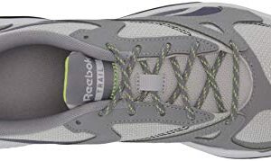 Reebok women's Lavante Terrain Running Shoe, Pure Grey/Yellow Flare, 8.5 US