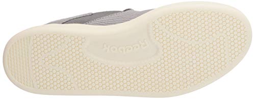 Reebok womens Cotton & Corn Slip on Walking Shoe, Spacer Grey/Chalk/White, 8.5 US