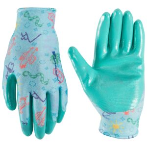 wells lamont unisex child 468y kids gloves, teal, 1 count pack of us