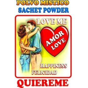 1 piece brybradan love me sachet powder/quiereme polvo en bolsa 1/2 oz 14 gr