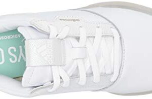 adidas womens Golf Shoe, White/White/Clear Mint, 7.5 US