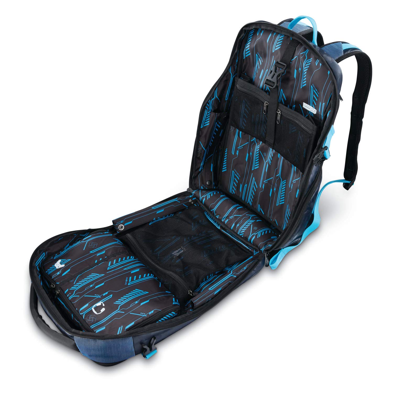 Samsonite Remagg Backpack, Charge Blue, Shieldpack 34L