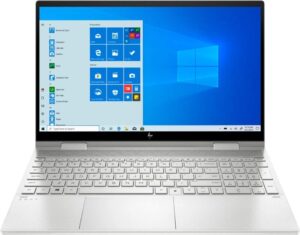 hp envy x360 2-in-1 laptop, 15.6" full hd touchscreen, 10th gen intel core i7 processor, 12gb memory, 512gb pcie nvme ssd, wi-fi, hdmi, backlit keyboard, windows 10 home, silver (i7-1065g7 processor)
