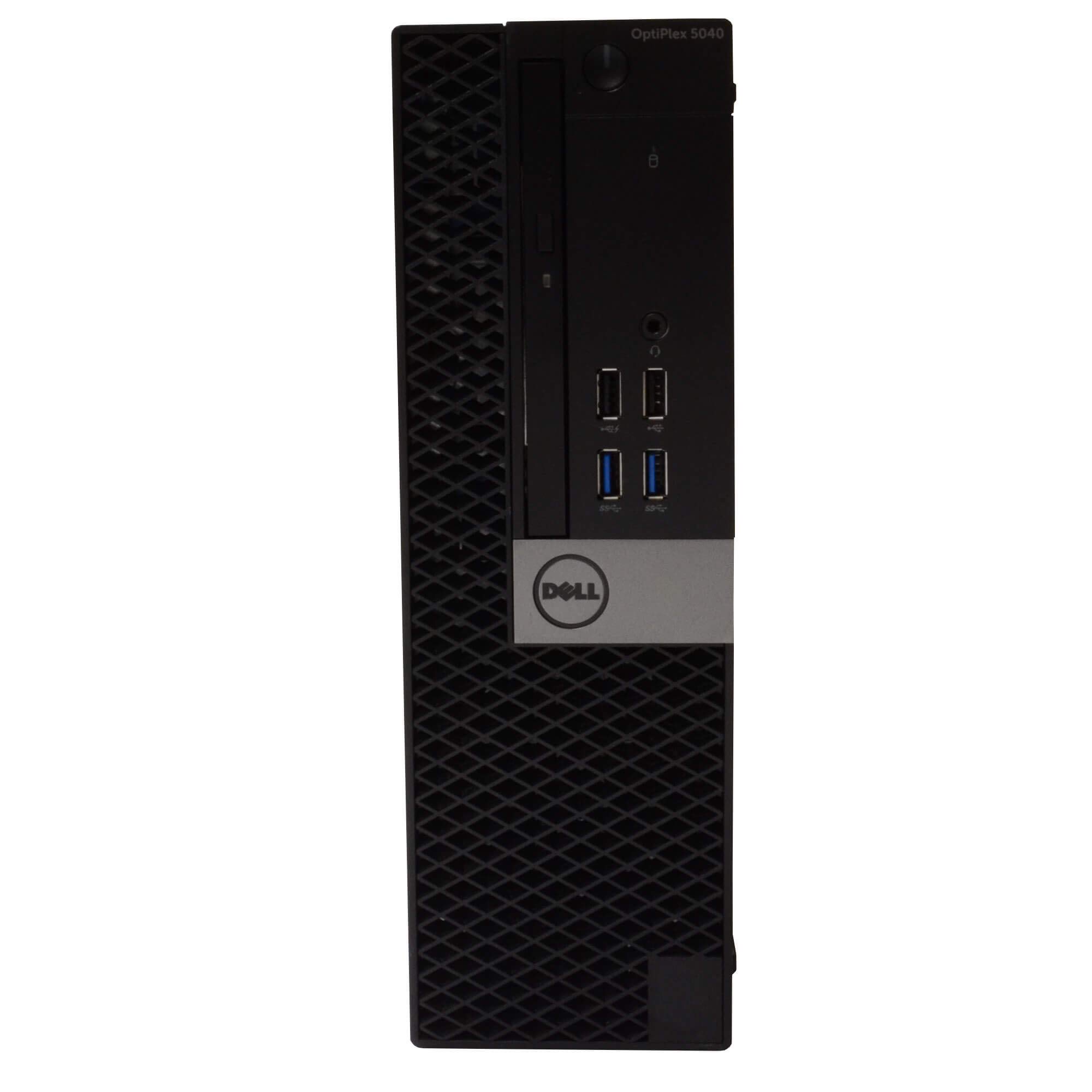 Dell OptiPlex 5040 Small Form Factor (SFF) PC Desktop Computer, Intel i5-6500, 16GB RAM, 2TB Hard Drive, Windows 10 Professional, Wireless Keyboard & Mouse, DVD-RW, WiFi, HDMI, USB 3.0 (Renewed)