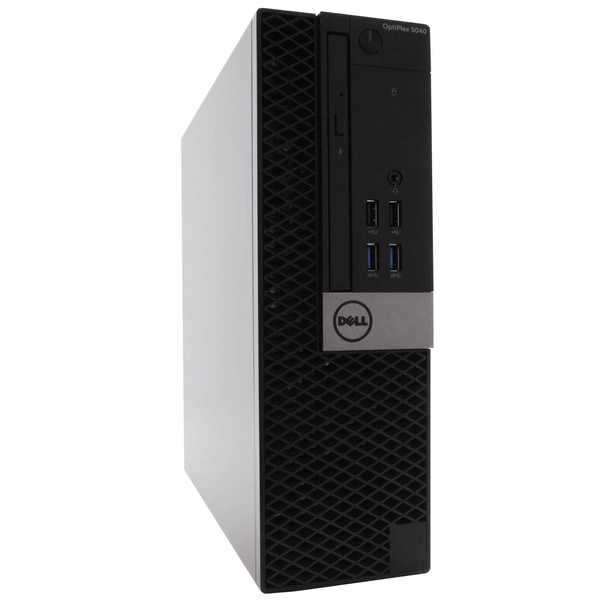 Dell OptiPlex 5040 Small Form Factor (SFF) PC Desktop Computer, Intel i5-6500, 16GB RAM, 2TB Hard Drive, Windows 10 Professional, Wireless Keyboard & Mouse, DVD-RW, WiFi, HDMI, USB 3.0 (Renewed)