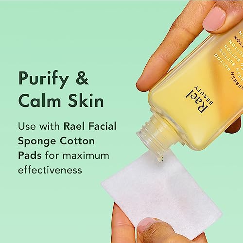 Rael Calming Cica Cleansing Water - Gentle and Light Makeup Remover, Cica Extract and H3O Hyaluronic Acid Complex, Clean Ingredients for All Skin Types, Advanced Vegan Natural Skincare (5.07oz, 150ml)