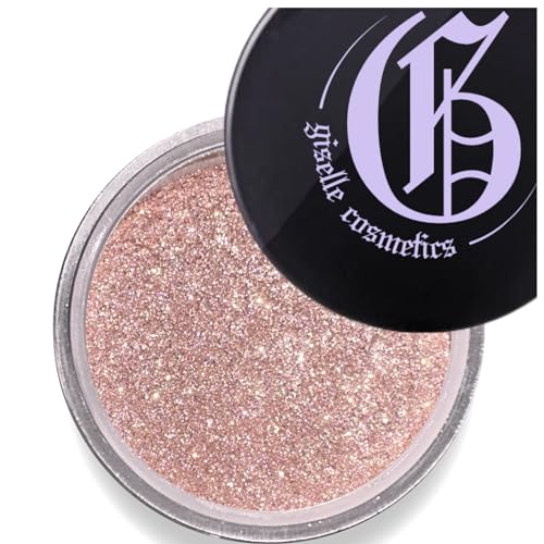 Giselle Cosmetics Coffee Latte: Premium Eyeshadow Palette, Highlighter Makeup & Cream Eyeshadow - Glitter, Matte & Shimmer Eye Shadow, Mineral Makeup with Pink and Organic Eyeshadows