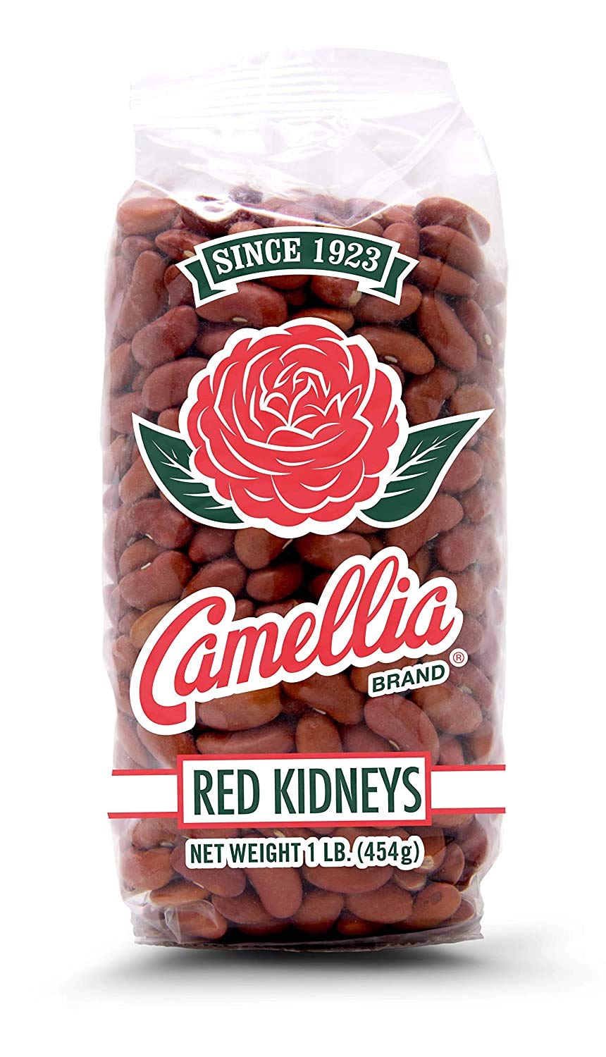 Camellia Brand Dried Red Kidney Beans, 1 Pound (2 Pack)