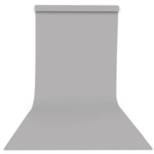 yizhily seamless photogrphy background paper, paper backdrop roll for photoshoot, 53" x16', pursuit grey