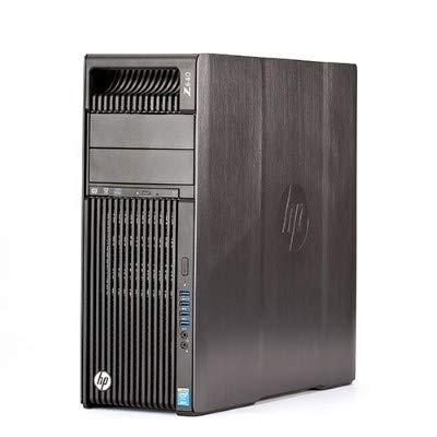 HP Z640 Tower - 2X Intel Xeon E5-2680 V3 2.5GHz 12 Core - 128GB DDR4 RAM - LSI 9217 4i4e SAS SATA Raid Card - 2TB (2X New 1TB SSD Enterprise) - NVS 310 512MB - 925W PSU - Windows 10 PRO (Renewed)