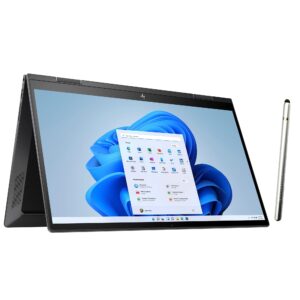 hp 2022 newest envy 2-in-1 laptop, 15.6" ips fhd touch screen, 6 core amd ryzen 5 5625u(beat i7-1265u), 16gb ddr4, 1024gb ssd, backlit keyboard, amazon alexa, w/stylus pen, win 11, black
