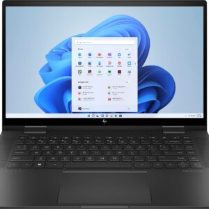 HP 2022 Newest Envy 2-in-1 Laptop, 15.6" IPS FHD Touch Screen, 6 core AMD Ryzen 5 5625U(Beat i7-1265U), 16GB DDR4, 1024GB SSD, Backlit Keyboard, Amazon Alexa, W/Stylus Pen, Win 11, Black