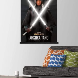 Star Wars The Mandalorian Season 2 - Ahsoka Lightsabers Wall Poster with Magnetic Frame