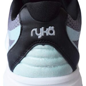 Ryka Women's Devotion Plus 2 Black/Mint Walking Shoe 7.5 M