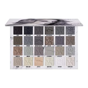 jeffree star cremated eyeshadow palette powder