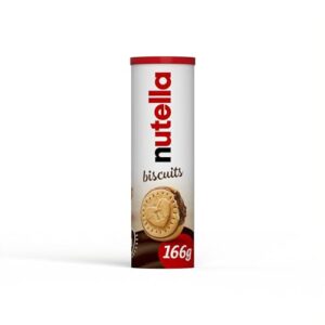 Nutella biscuits - in a crush free tube packaging - 166gr