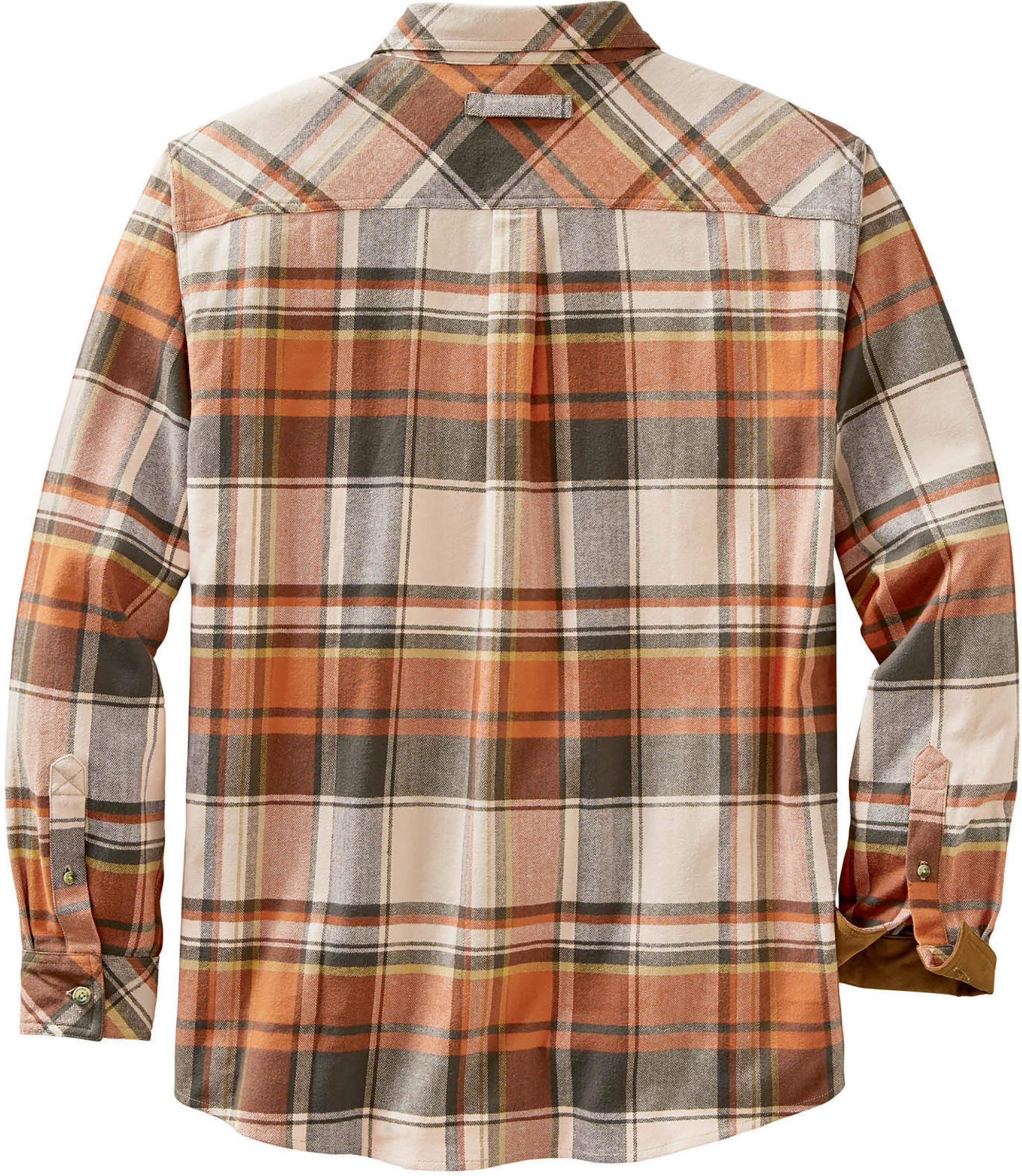 Legendary Whitetails Men's Legendary Flannel Shirt, Dark Horizon Plaid, Small