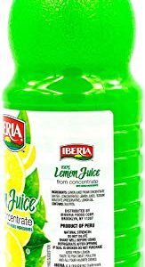 Iberia 100% Lemon Juice, 32 Ounce (Pack of 3)