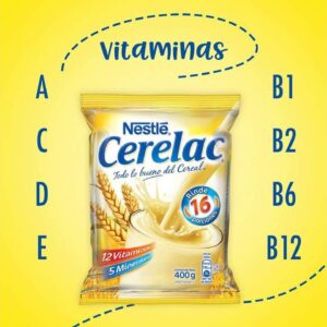 Nestle Cerelac 400 Grs - 1 Pack (Cerelac Venezuela) - Bebida en base a cereal (Trigo) / Instant wheat cereal beverage