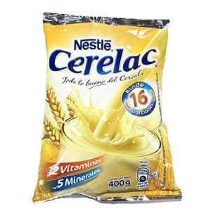 Nestle Cerelac 400 Grs - 1 Pack (Cerelac Venezuela) - Bebida en base a cereal (Trigo) / Instant wheat cereal beverage