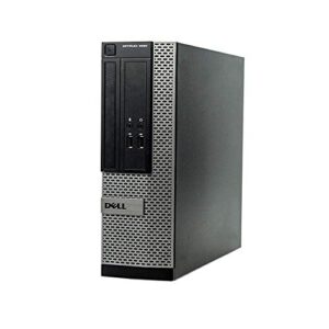 Dell Optiplex 3020 Gaming Desktop PC - Intel Core i7 4th Gen 3.4 GHz, NVIDIA GeForce GT 1030 2GB, 8GB RAM, 512GB SSD, HDMI, DVI, VGA, DVD, New Keyboard, Mouse, WiFi, Windows 10 Professional (Renewed)