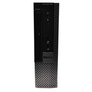 Dell OptiPlex 990 Ultra Small Space Saving PC Desktop Computer, Intel Quad Core i5, 8GB RAM, 500GB HDD, Windows 10 Pro, New 16GB Flash Drive, Wireless Keyboard & Mouse, DVD, WiFi (Renewed)