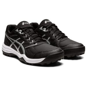 ASICS Women's Gel-Lethal Field Shoes, 8, Black/Pure Silver