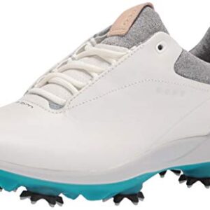 ECCO Women's Biom G3 Gore-TEX Golf Shoe, White/White, 5-5.5