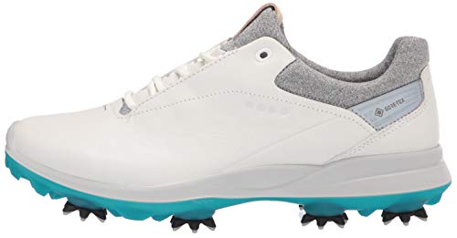 ECCO Women's Biom G3 Gore-TEX Golf Shoe, White/White, 5-5.5