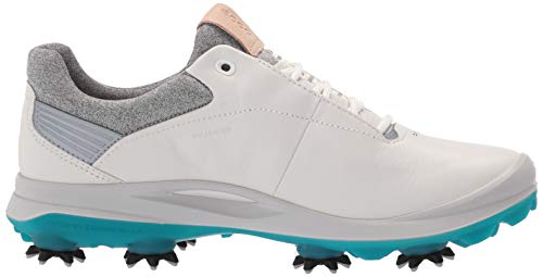 ECCO Women's Biom G3 Gore-TEX Golf Shoe, White/White, 5-5.5