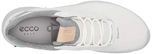 ECCO Women's Biom G3 Gore-TEX Golf Shoe, White/White, 5-5.5