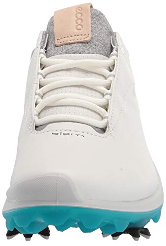 ECCO Women's Biom G3 Gore-TEX Golf Shoe, White/White, 5-5.5