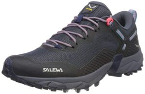 salewa ultra train 3 hiking shoe - women's navy blazer/maui blue 8