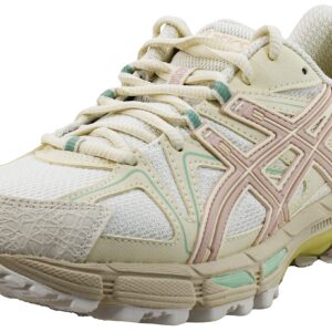 ASICS Women's Gel-Kahana 8 Running Shoe, Cream/Ginger Peach, 9 B