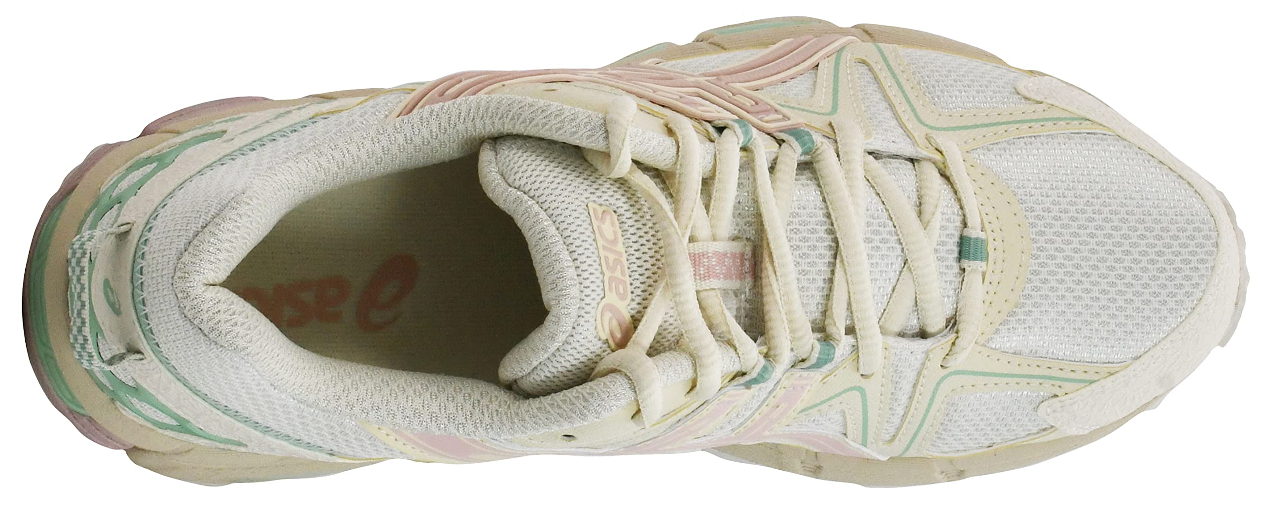 ASICS Women's Gel-Kahana 8 Running Shoe, Cream/Ginger Peach, 9 B